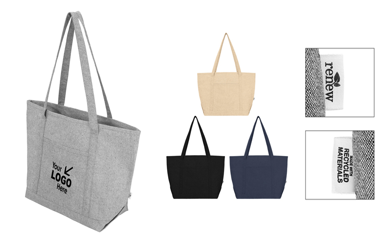 Arden 9 oz. Recycled Cotton Starboard Tote Bag Arden 9 oz. Recycled Cotton Starboard Tote Bag